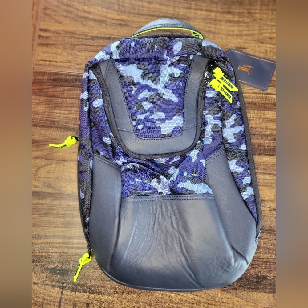 Links And Kings Camouflage Blue Men's Backpack